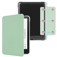 Casing Pelindung Kindle E-reader 2024 Kompatibel, Akrilik Anti Jatuh, Ultra Tipis, Magnetik, Lepas Pasang, Buatan Cina