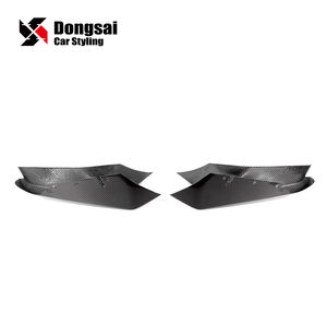 Clapets de pare-chocs avant en Fiber de carbone, séparateur latéraux pour <span class=keywords><strong>BMW</strong></span> <span class=keywords><strong>M5</strong></span> F90 CS compétition <span class=keywords><strong>2020</strong></span> + - Product Image 6