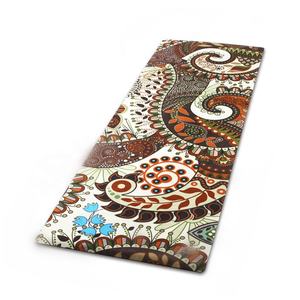 Tapetes de Yoga y Pilates de Goma Personalizados al por Mayor, Diseño de Marca OEM, para Niños, Gamuza + Goma Natural, 1 mm de Grosor, 120x60 cm, Tamaños Personalizados - Product Image 3