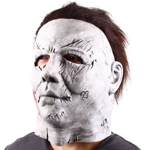 <span class=keywords><strong>Masque</strong></span> intégral en latex drô<span class=keywords><strong>le</strong></span> et réaliste, peau pâ<span class=keywords><strong>le</strong></span>, éclaboussures <span class=keywords><strong>de</strong></span> sang, cheveux foncés, pour Halloween, cosplay, fête costumée, performance scénique - Product Image 4