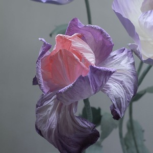 Large Standing Red Poppy Giant Paper <b>Flower</b> Lifelike Floral Prop For Party Photo Booth <b>Display</b> - Product Image 2