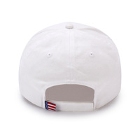Casquette de baseball vintage sportive en jersey Oxford brodée style coréen, à large tour de tête, avec fermeture snapback