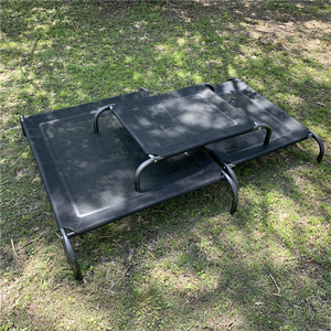 perro cama ejército sofá perezoso bolsa para mascotas gato cama desmontable elevada gato cama doble tamaño de perro cuna - Product Image 3