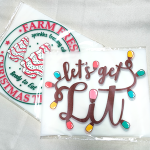 Para Prensa DTF al Por Mayor Diseño Personalizado Adhesivos de Termoprensado Transferencia PET Lavable Impresión por Transferencia de Calor para Tela de Camiseta - Product Image 2