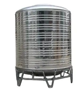 Stainless Steel Round Water Tank Customized Tank Top Tank Bottom