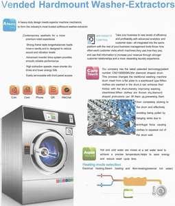 Lave-linge industriel commercial SXT-220G, capacité de 22 kg, prix compétitif, équipement de blanchisserie industriel pour vêtements - Product Image 4