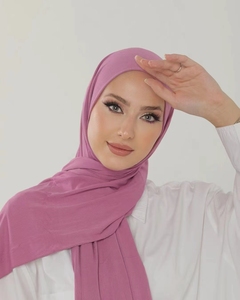 Bán Hot của phụ nữ hồi giáo Arab thiết kế bông và phương thức Mạng Che Mặt thoáng khí Jersey hijab 170*70cm Made in Malaysia Khăn lụa - Product Image 1