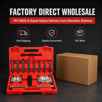 Kit de 14 pièces pour le démontage et le séparation des roulements, extracteur de volant moteur robuste, outil de précision pour voitures et camions, MOQ 1 pièce