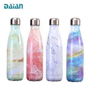 Frasco de acero inoxidable ecológico Popular <span class=keywords><strong>2021</strong></span>, botella de agua térmica al vacío de doble pared para acampar - Product Image 1