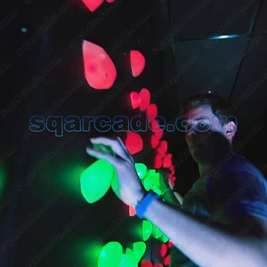 Équipement de fête intérieure Extreme Climb Light-Up <span class=keywords><strong>Escape</strong></span> Hold Jeux d'escalade interactifs pour le travail d'équipe pour les fêtes de parc de trampoline - Product Image 5