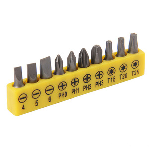 Drill <b>Bit</b> <b>Set</b> 1/4 Hex Shank Torx Phillips Flathead Steel <b>Bits</b> For Electric <b>Screwdriver</b> And Cordless Drill - Product Image 5