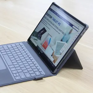 Nueva llegada 2-en-1 13 "pulgadas Tablet PC superficie como 2K pantalla N5100 N5095 8GB/16GB DDR4 256GB SSD Tablet PC con teclado y bolígrafo