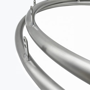 24인치 19mm 튜브형 경량 T1 티타늄 합금 핸드림 6탭 휠체어 핸드림 (24인치 휠체어 부품용) - Product Image 6