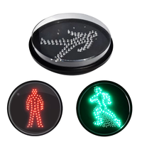 Feux de signalisation routière LED pour passage piétonnier 200mm/300mm avec compte à rebours pour la sécurité routière