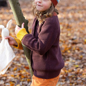 %100 Pamuk Bebek ve Yürümeye Başlayan Çocuklar İçin Kalın, Renkli, Örgü Hırka Süveter, Düğmeli, Bol Kesim, İlkbahar Sonbahar - Product Image 3