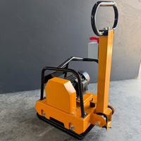 Compacteur à plaque vibrante électrique 3KW silencieux pour la compactation du sol en construction intérieure