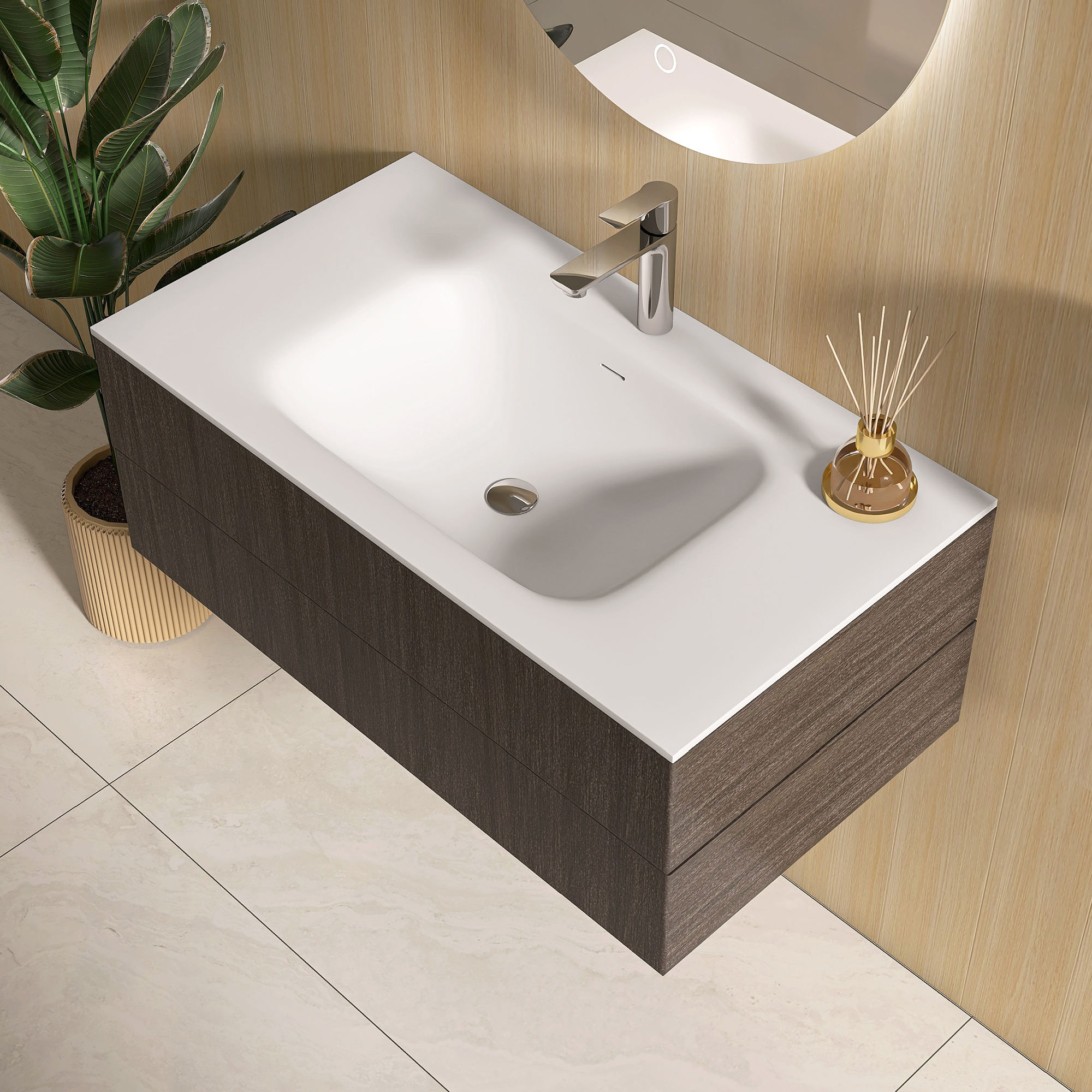 สีขาวด้าน