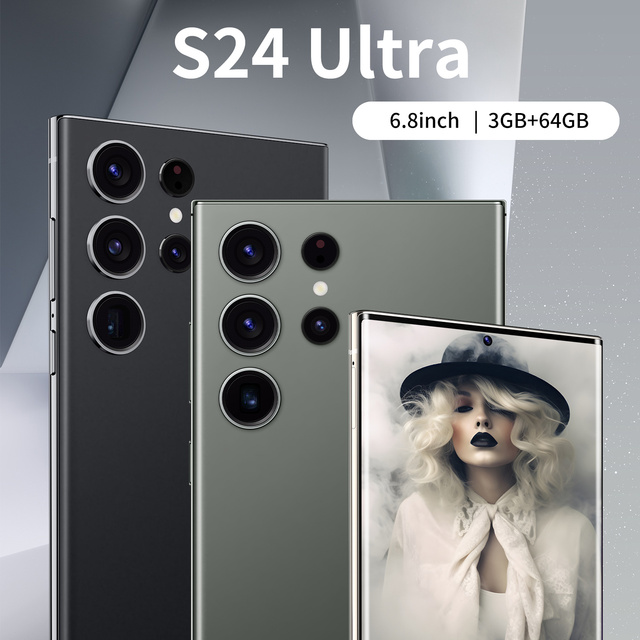 S24 Ultra 5G Smartphone Octa Core 6.8" LED 2K 144Hz Display 48MP Camera 7000mAh Battery Dual SIM Quick Charge German French