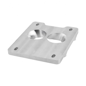 キャブレタースペーサー2バレルビレット精密自動車部品カスタムデザイン - Product Image 2