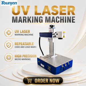 Machine de marquage à froid au laser UV de bureau à faible chaleur pour pièces en plastique et en verre thermosensibles - Product Image 1