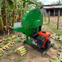 Vente en gros usine : Hachoir électrique multifonction pour bananes, plantains, tiges, pailles de maïs, machine à couper et à malaxer pour aliments du bétail