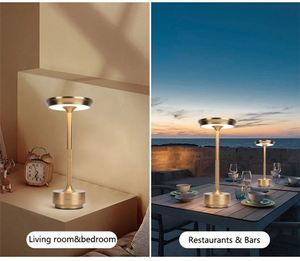 Rechargeable Creative <b>Table</b> <b>Lamps</b> for Home Office Restaurant Bar Decoration <b>Study</b> Touch Led Desktop Night Light - Product Image 4