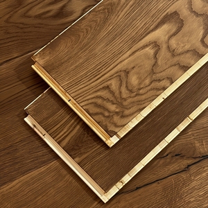 Pavimento in Legno Ingegnerizzato di Alta Qualità in Rovere Europeo Multistrato 12mm 15mm Rovere Bianco Naturale per Soggiorno e Cucina - Product Image 2
