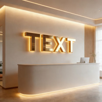Enseigne publicitaire personnalisée pour entreprise, lettres en acier inoxydable rétroéclairées par LED 3D, étanche IP65, avec télécommande
