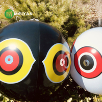 Ballon de plage extérieur en PVC réfléchissant pour oiseaux