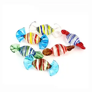 Desktop Decoration for Wedding Murano Art Glass Candy