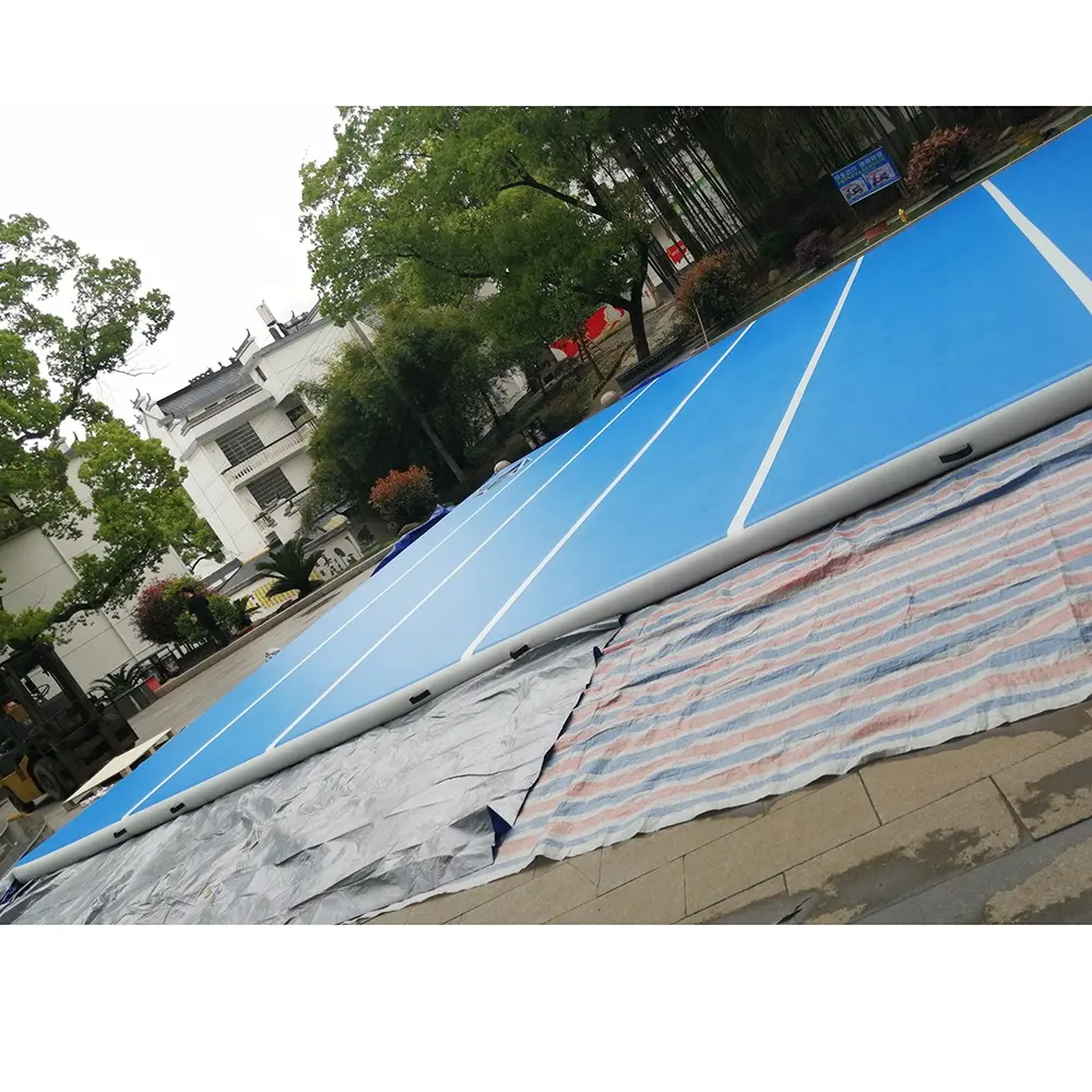 Custom Size AirTrack 4m 5m 6m 8m 10m gym mat tumbling gymnastics Inflatable Air Track for judo competition game activity event