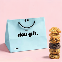 Vente en gros Donut avec logo personnalisé contenants alimentaires pour boulangerie à emporter boîte d'emballage en papier rose boîtes à biscuits de luxe