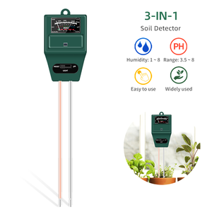3in 1 PH Light Humidité Acidité Humidité Testeur de sol Humidimètre Kit de testeur de sol pour fleurs - Product Image 3