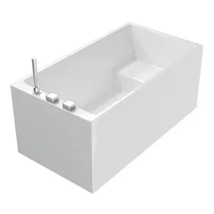 Japan small Bath tub portable bathtub for Kids tap bathtub Japanese freestanding bathtub with seat and mixer