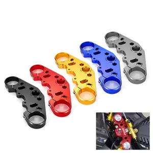 Top Triple Clamp Cnc Aluminum Upper Forks Holder Panel for Motorcycle