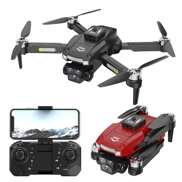 JS2 Kids Brushless HD Real-Time Aerial Photography Quadcopter Drone with Obstacle Avoidance Remote Control JS