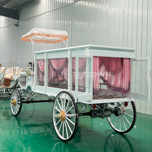 Carrozas Fúnebres Eléctricas Decoradas con Flores, Vehículo Fúnebre Hecho a Mano, Carroza Fúnebre Eléctrica/de Caballos en Venta - Product Image 4