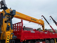 Bras télescopique hydraulique droit pour grue montée sur camion, chargeurs de 2 tonnes