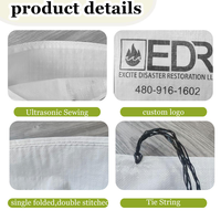 Sacs en polypropylène tissé robustes sur mesure, traités anti-UV, pour la protection contre les inondations et la construction