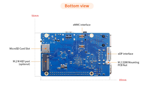 橙色Pi <span class=keywords><strong>3B</strong></span>单板计算机2gb/4gb/8GB内存1.8GHz RK3566芯片WIFI-BT 4k视频开发板橙色连接器 - Product Image 4