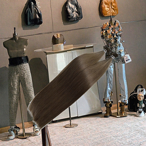 ขายส่งผมต่อแบบ Pre-Bonded Remy ของรัสเซีย สีบลอนด์ไอซ์ บาลายาจ แบบปลายแบนเต็มเส้น ย้อมสีธรรมชาติ ผมแท้คุณภาพสูง - Product Image 3