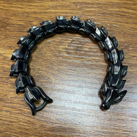 Hip Hop Viking en acier inoxydable or Dragon Bracelet chaîne à maillons pour homme