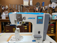 Machine à coudre industrielle Good Brand New Jack S5-91, robuste, entièrement automatique, à entraînement direct, à une aiguille, avec alimentation par tambour, pour la confection de chaussures