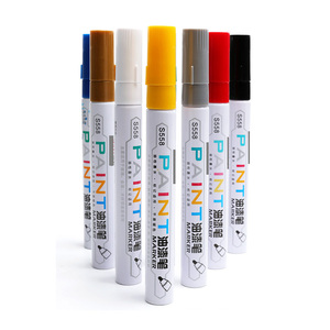 Rotulador de pintura para reparación de arañazos, especial y permanente, para rellenar huecos en metal - Product Image 1