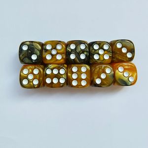 Ensemble de 10 <span class=keywords><strong>dés</strong></span> de mahjong polyédriques en acrylique avec <span class=keywords><strong>dés</strong></span> <span class=keywords><strong>à</strong></span> six <span class=keywords><strong>faces</strong></span>, sac <span class=keywords><strong>à</strong></span> <span class=keywords><strong>dés</strong></span>, design ciel étoilé - Durable et écologique - Product Image 5