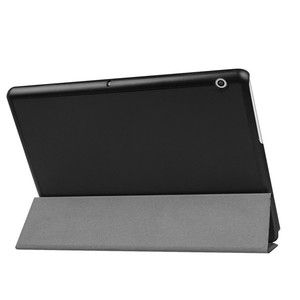 เคสหนัง PU ฝาพับแม่เหล็กแบบบางสำหรับ Huawei <span class=keywords><strong>Mediapad</strong></span> T3 9.6 <span class=keywords><strong>AGS</strong></span>-L03 <span class=keywords><strong>AGS</strong></span>-<span class=keywords><strong>L09</strong></span> <span class=keywords><strong>AGS</strong></span>-W09 - Product Image 2