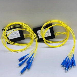 ตัวแยกไฟเบอร์ออปติกแบบ Single-mode 1310/1550nm 1*4 SC/UPC G657A พร้อมสายออปติก SC ขายดี - Product Image 2
