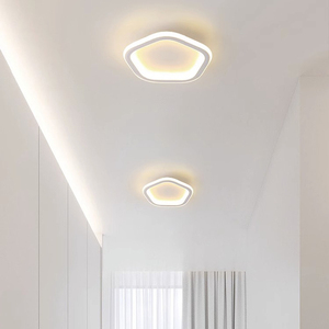 Lámpara de Techo LED Moderna Minimalista, Luz Blanca Cálida 3500K, Base de Aluminio, Cubierta de Papel, Empotrada, Gran Tamaño, para Sala de Estar, IP44, 3 Años de Garantía - Product Image 1