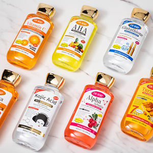 Siero Viso e Corpo all'Ingrosso 300ml con Vitamina <span class=keywords><strong>C</strong></span>, Glutatione, <span class=keywords><strong>Papaya</strong></span>, Acido Kojico, AHA, Curcuma e Alfa Arbutina - Product Image 2