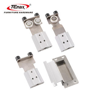 Remax sistem pintu geser ganda, perangkat keras pintu saku pengayun ganda dengan tali lipat 2 sisi untuk furnitur - Product Image 4